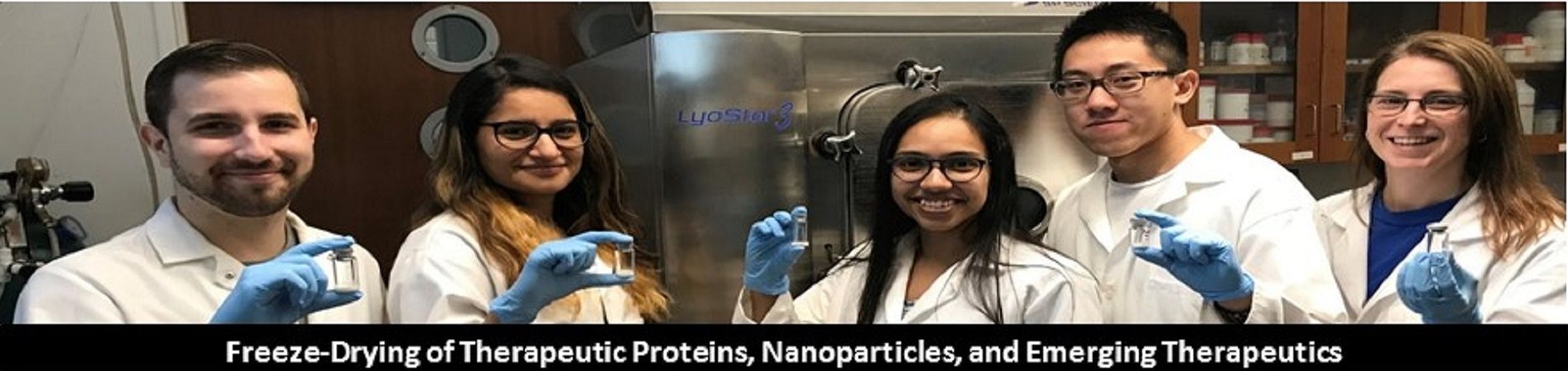 Students in lab Students in lab
